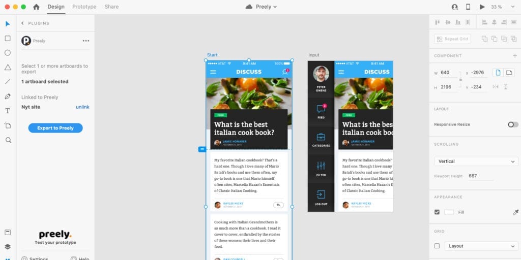 Introducing our brand new Adobe XD plugin - Preely