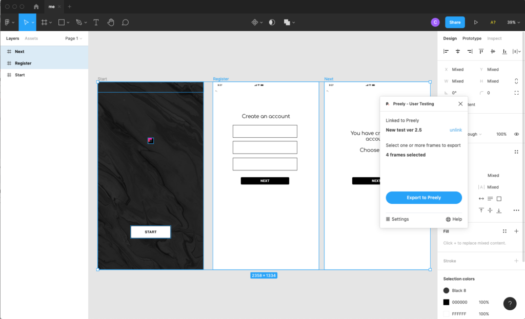 Figma plugin - User- and usability testing made easy - Preely Academy